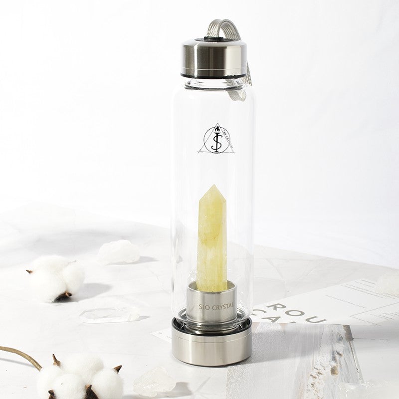 天然水晶能量水瓶-7種水晶可選 水壺/水杯/水晶能量