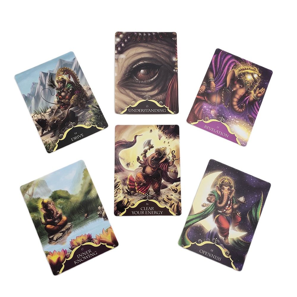 象頭神密語神諭卡Whispers of Lord Ganesha Oracle-魔法塔羅