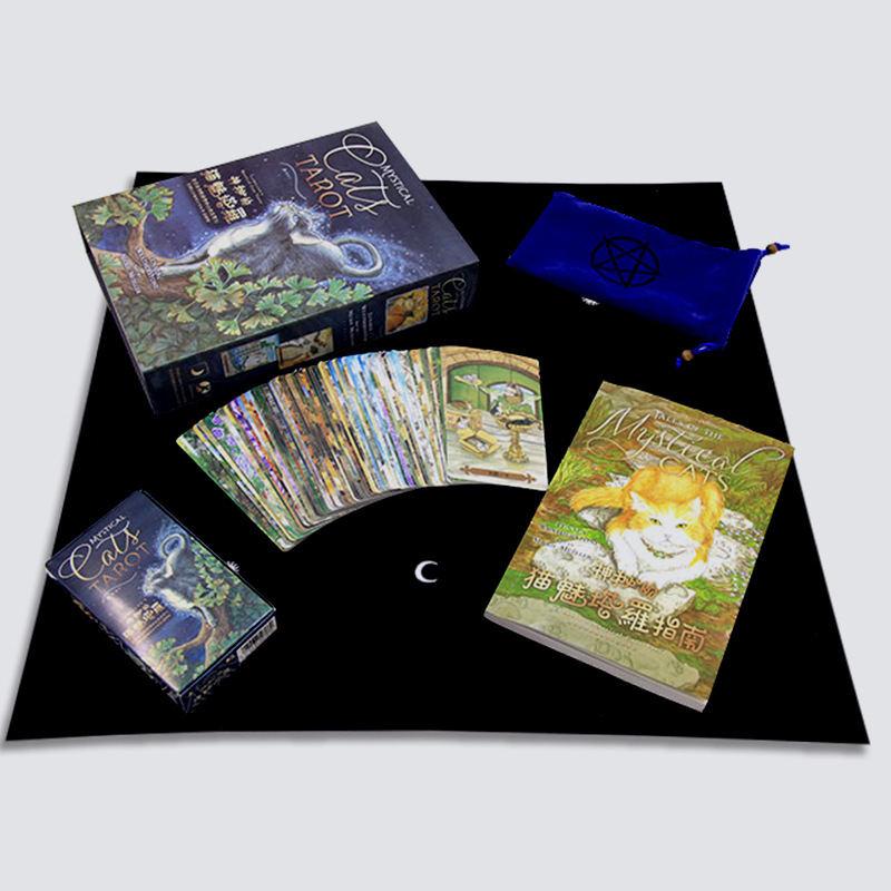 貓魅塔羅牌套裝中文簡體版-魔法塔羅