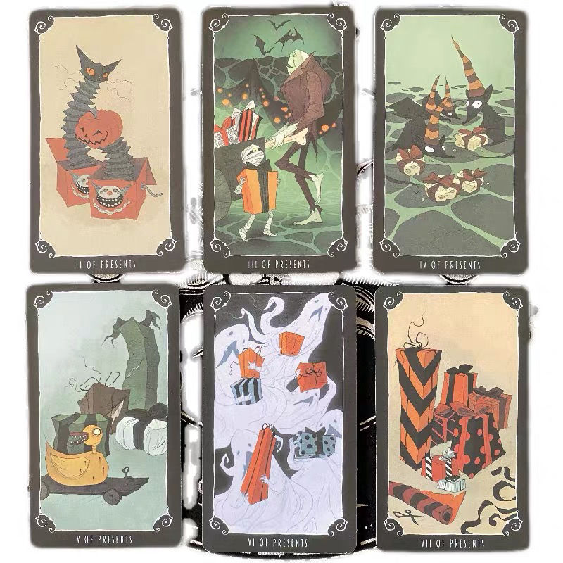 聖誕前夜的夢魇塔羅牌The Nightmare Before Christmas Tarot Deck-魔法塔羅