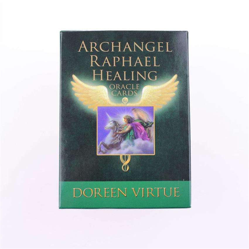 大天使拉斐爾神諭卡Archangel Raphael Healing Oracle Cards-魔法塔羅