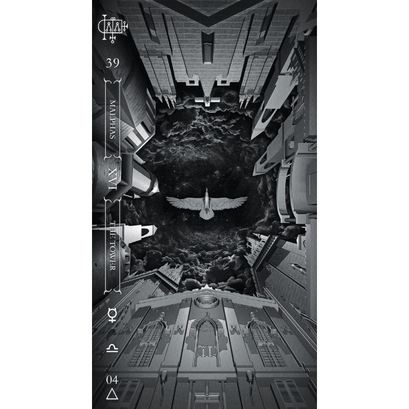 黑暗哥特所羅門塔羅牌Goetia tarot in darkness-魔法塔羅