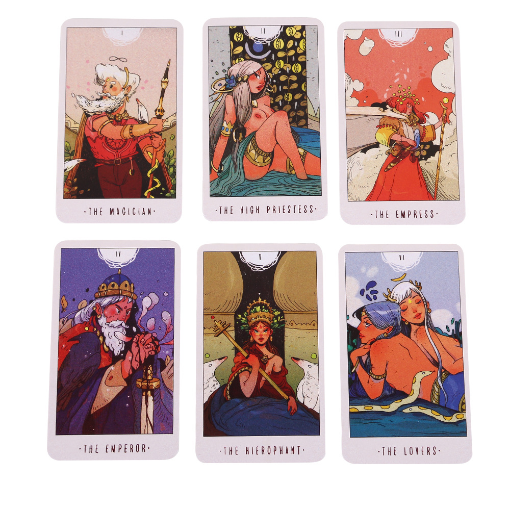 白努曼塔羅牌White Numen A Sacred Animal Tarot-魔法塔羅