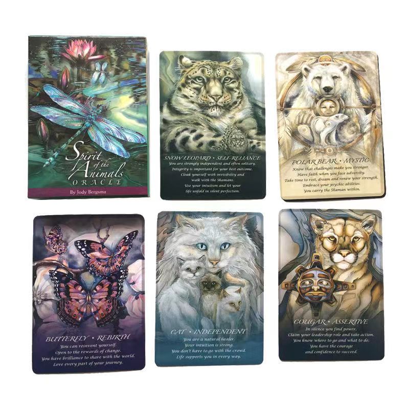 動物精神神諭卡Spirit of the Animals Oracle-魔法塔羅