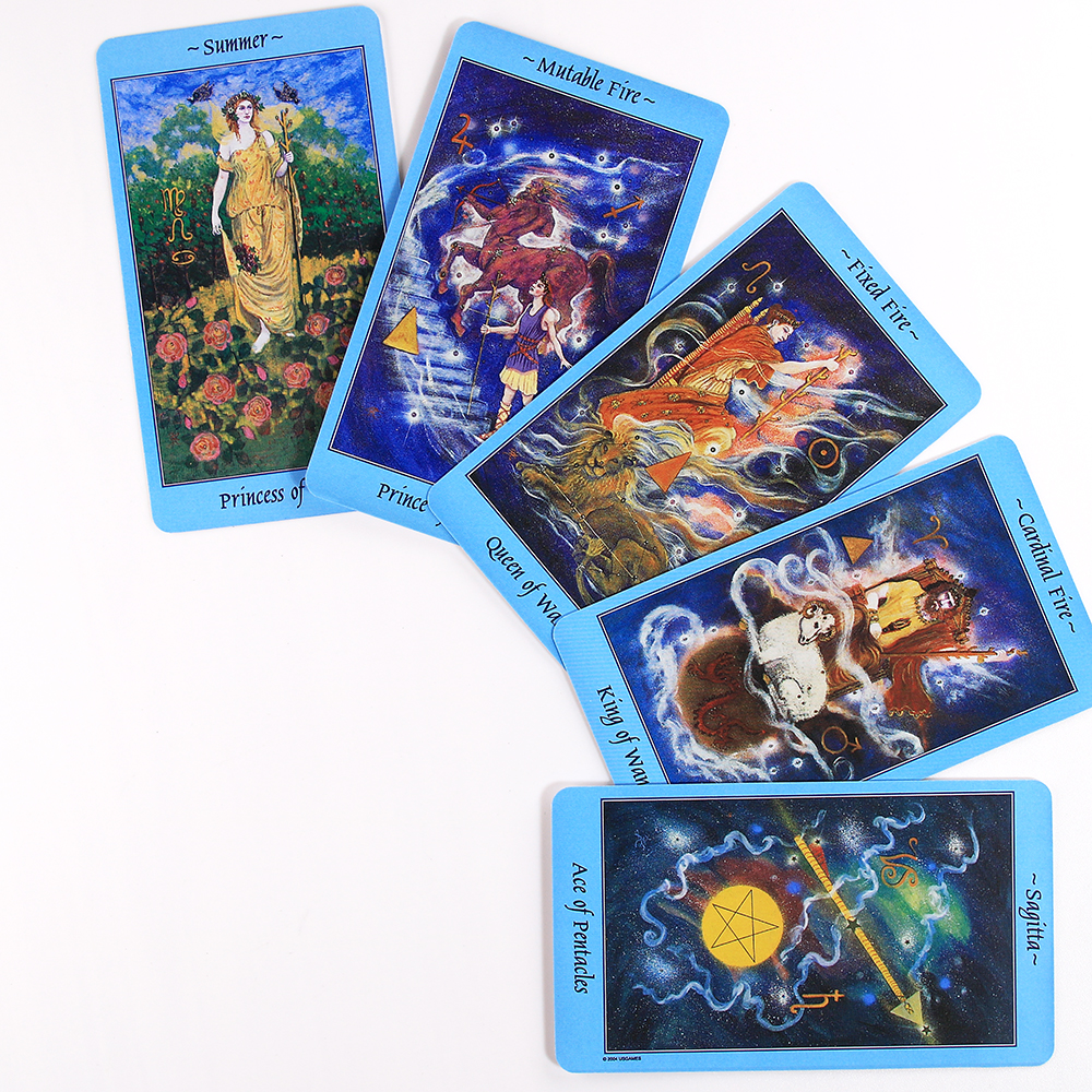  天空塔羅牌Celestial tarot-魔法塔羅