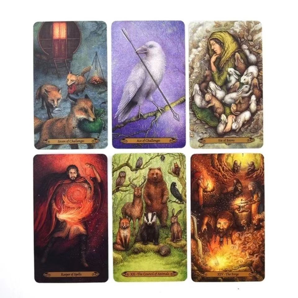 魔法森林塔羅牌Forest of Enchantment Tarot-魔法塔羅