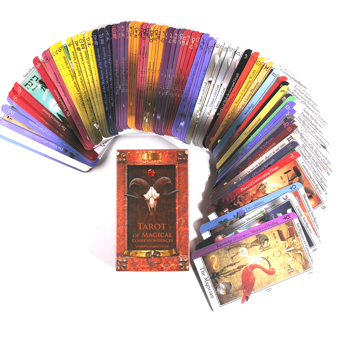 契合魔法塔羅牌Tarot of Magical Correspondences-魔法塔羅