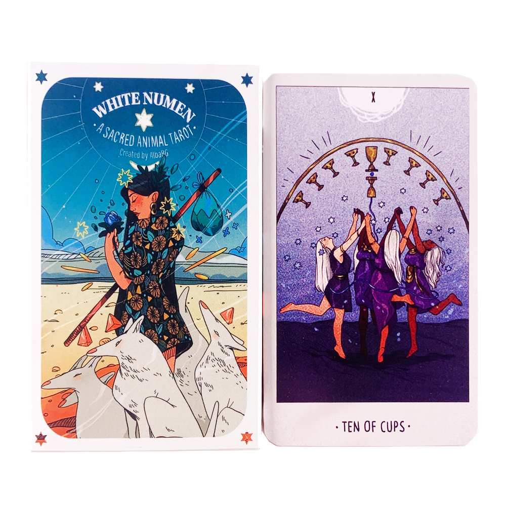 白努曼塔羅牌White Numen A Sacred Animal Tarot-魔法塔羅