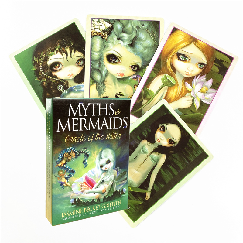 神話人魚神諭卡Myths Mermaids Oracle of the Water-魔法塔羅