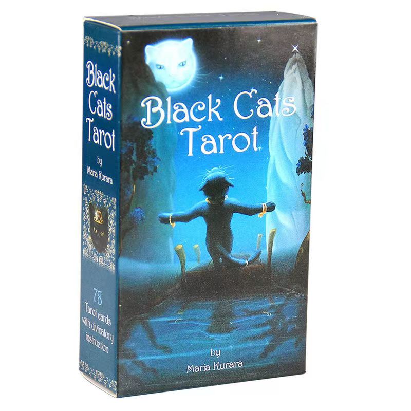 黑貓塔羅牌Black Cats Tarot-魔法塔羅