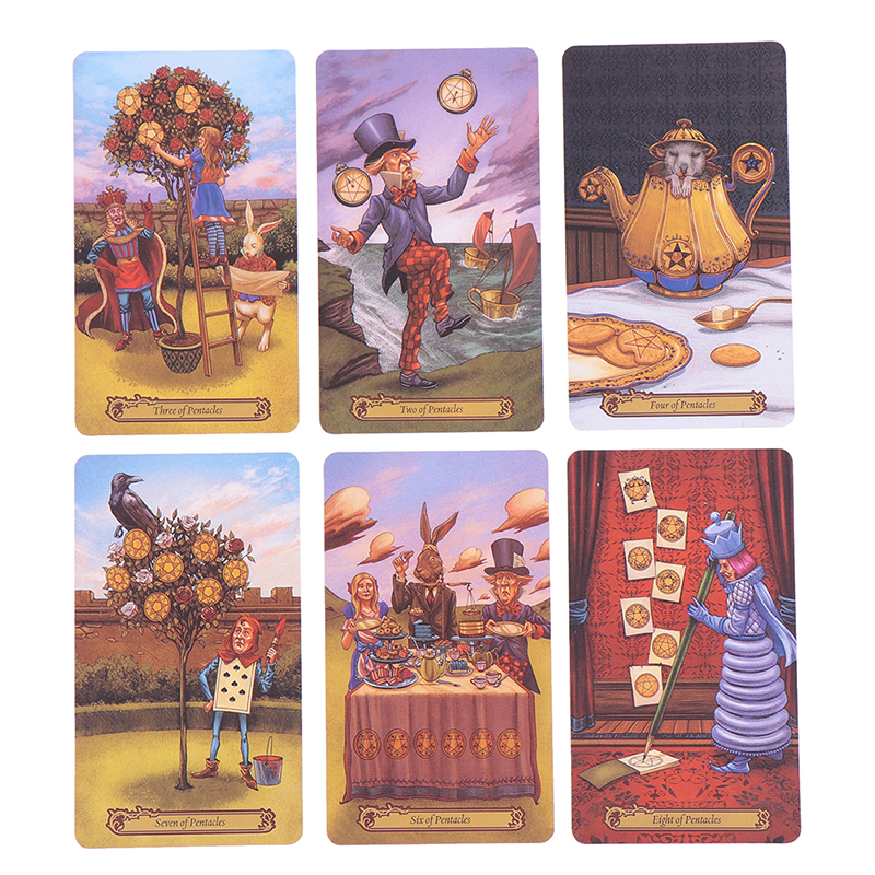 仙境塔羅牌Tarot In Wonderland-魔法塔羅