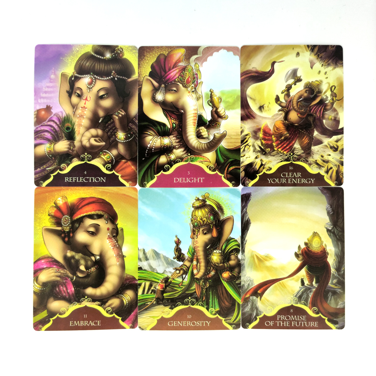 象頭神密語神諭卡Whispers of Lord Ganesha Oracle-魔法塔羅