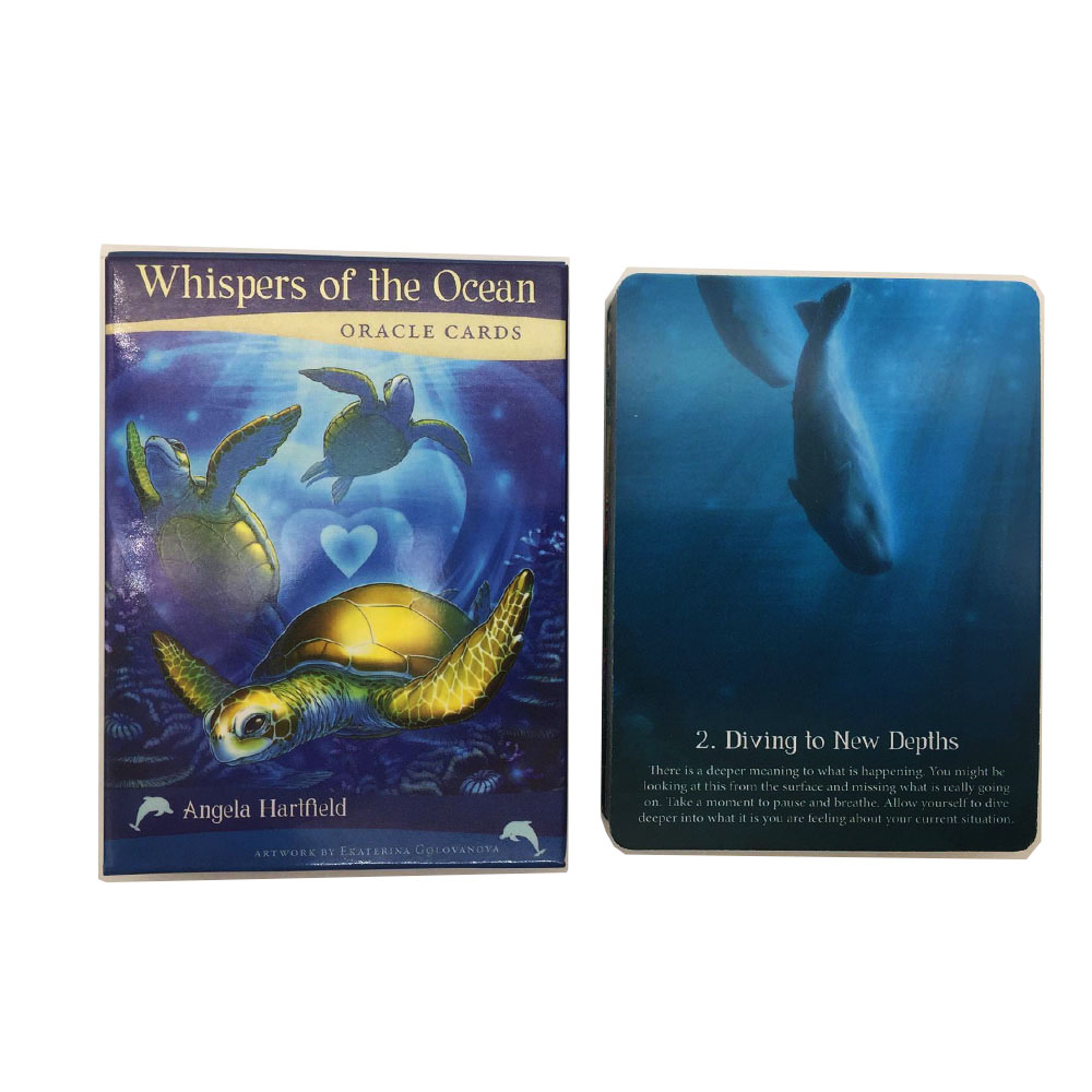 海洋之語神諭卡Whispers of the Ocean Oracle Cards-魔法塔羅