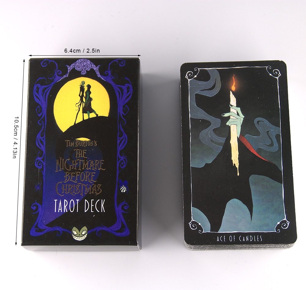 聖誕前夜的夢魇塔羅牌The Nightmare Before Christmas Tarot Deck-魔法塔羅