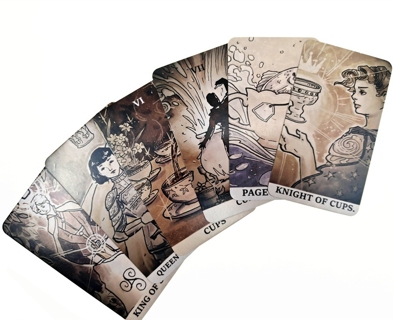 油墨女巫塔羅牌Ink witch tarot-魔法塔羅