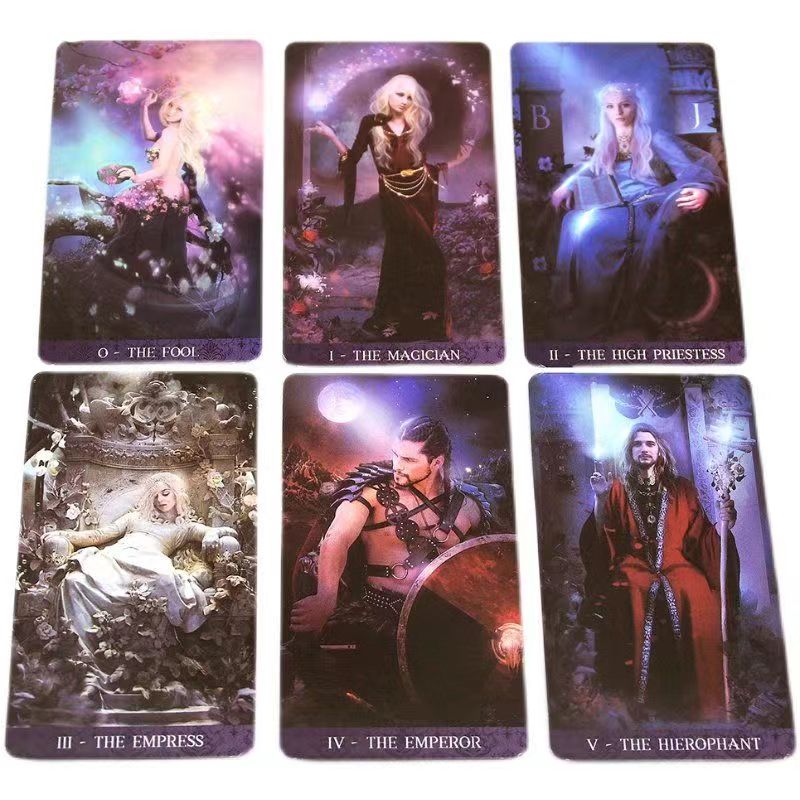 幻夜塔羅牌Tarot de la Nuit-魔法塔羅