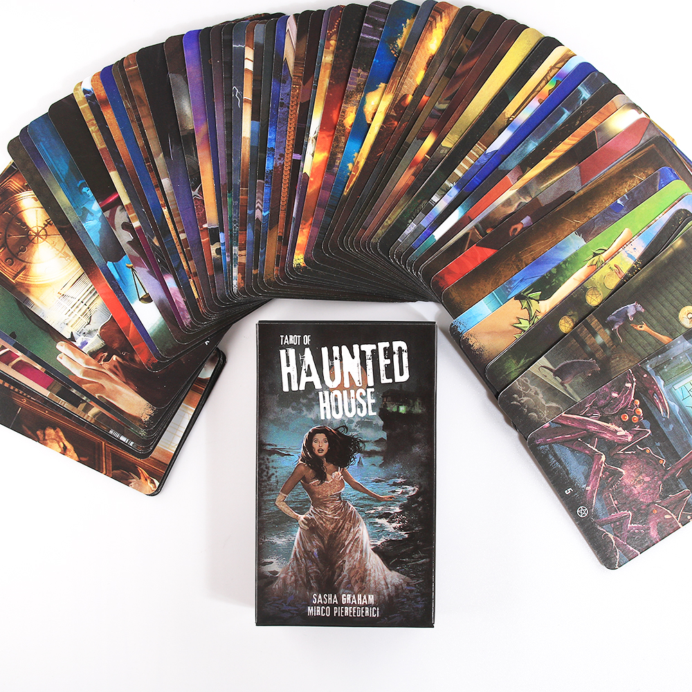 鬼屋塔羅牌Tarot of the Haunted House -魔法塔羅