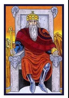 韋特塔羅之大阿卡那牌|皇帝