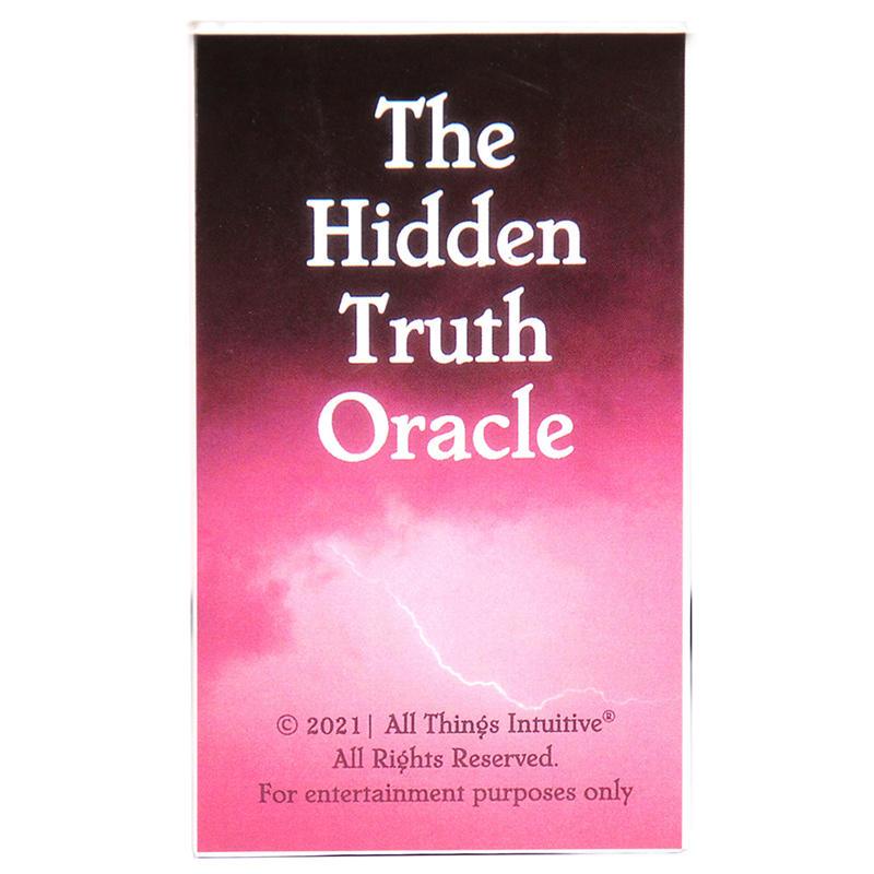 隱藏的真相神諭卡The Hidden Truth Oracle-魔法塔羅