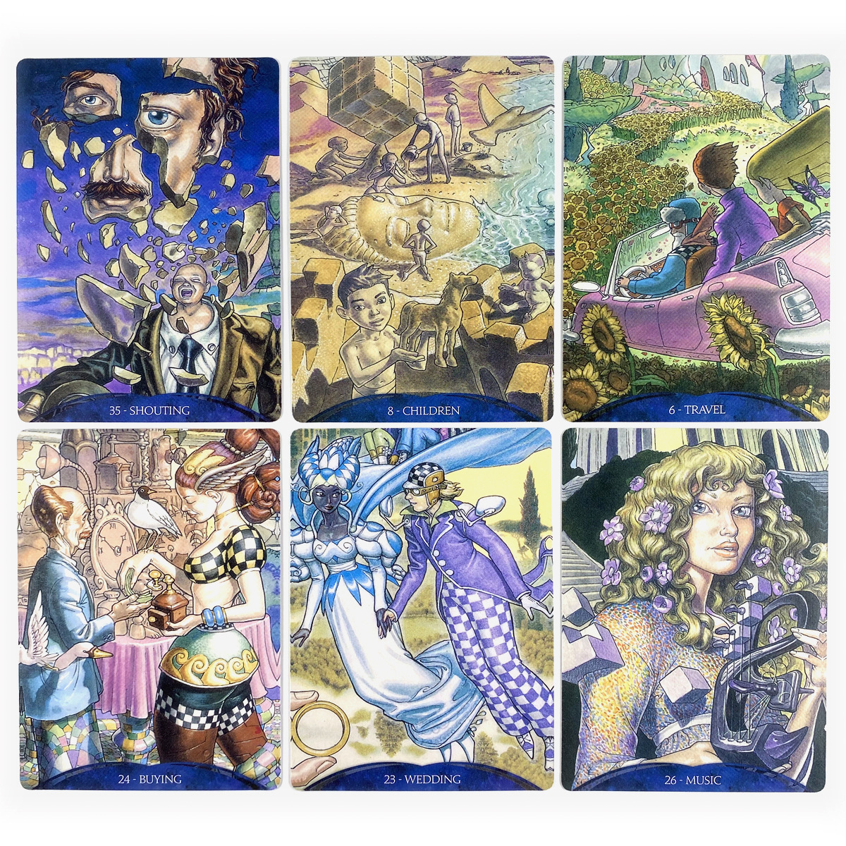 夢境神諭卡Dream Interpretation Oracle-魔法塔羅