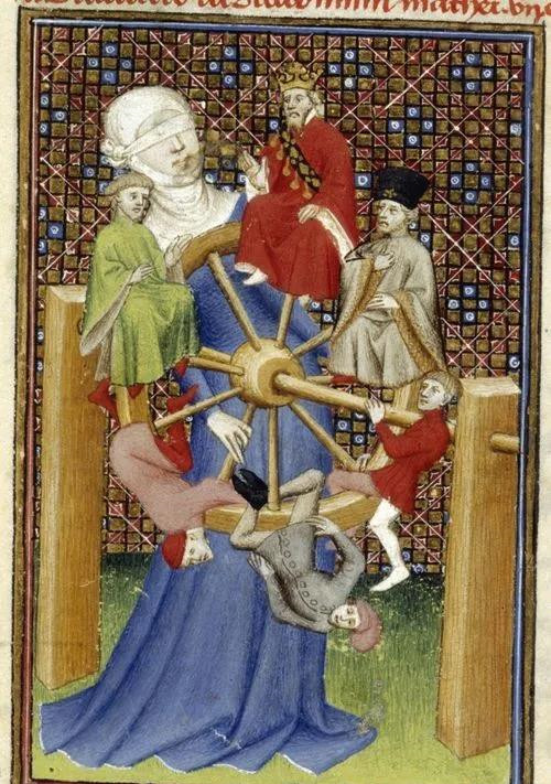 命運之輪牌與凱薩琳之輪＆命運女神（一）