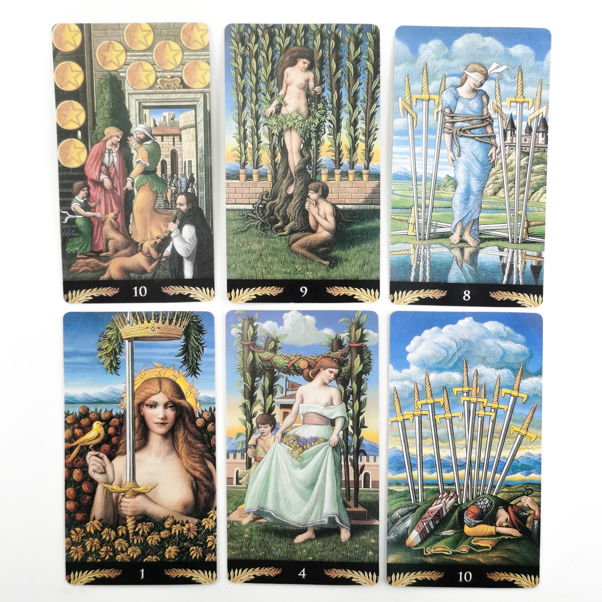 拉斐爾時代塔羅牌Pre Raphaelite Tarot-魔法塔羅