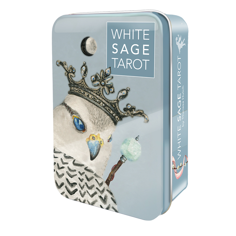 白色鼠尾草塔羅牌鐵盒版White Sage Tarot