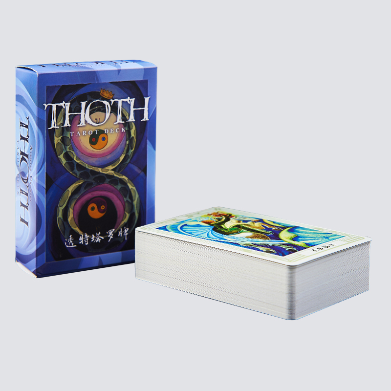 透特塔羅中文簡體套裝Aleister Crowley Thoth Tarot Deck-魔法塔羅