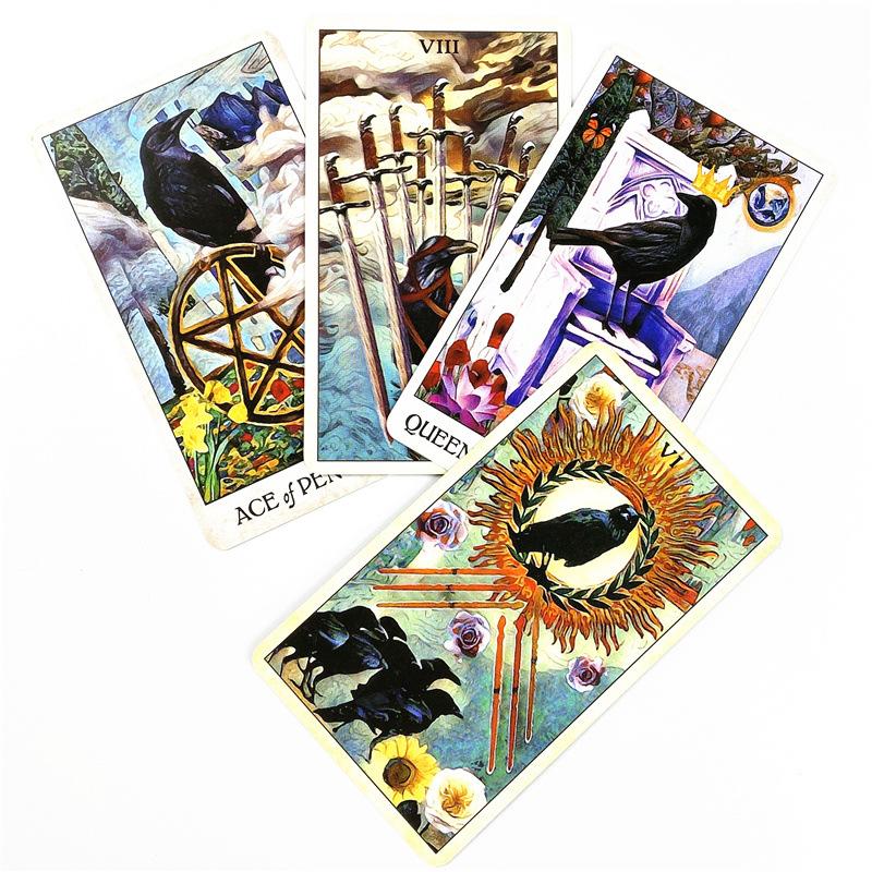 烏鴉韋特塔羅牌Crow Tarot-魔法塔羅