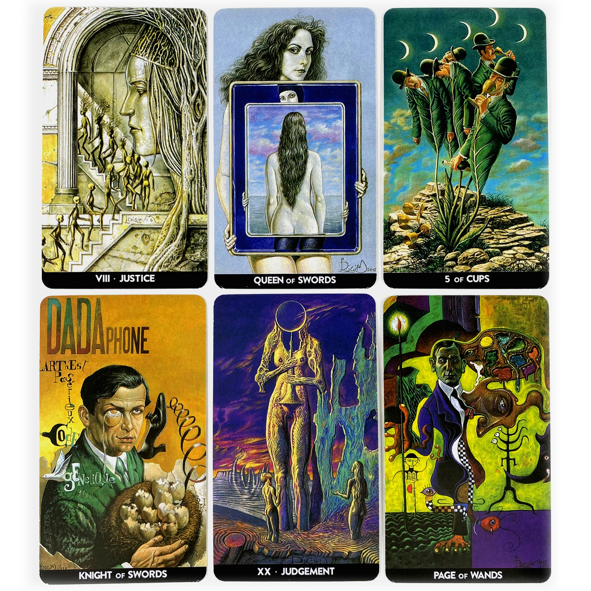 超現實主義塔羅牌Surrealist Tarot-魔法塔羅