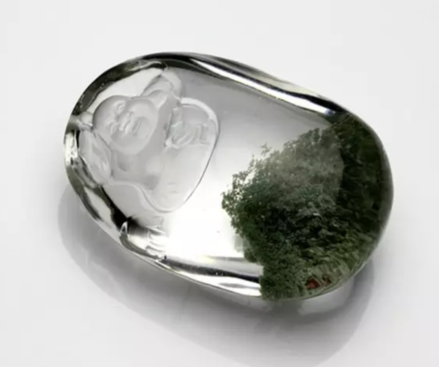 【招財】稀有水晶-綠幽靈