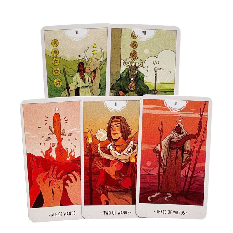 白努曼塔羅牌White Numen A Sacred Animal Tarot-魔法塔羅