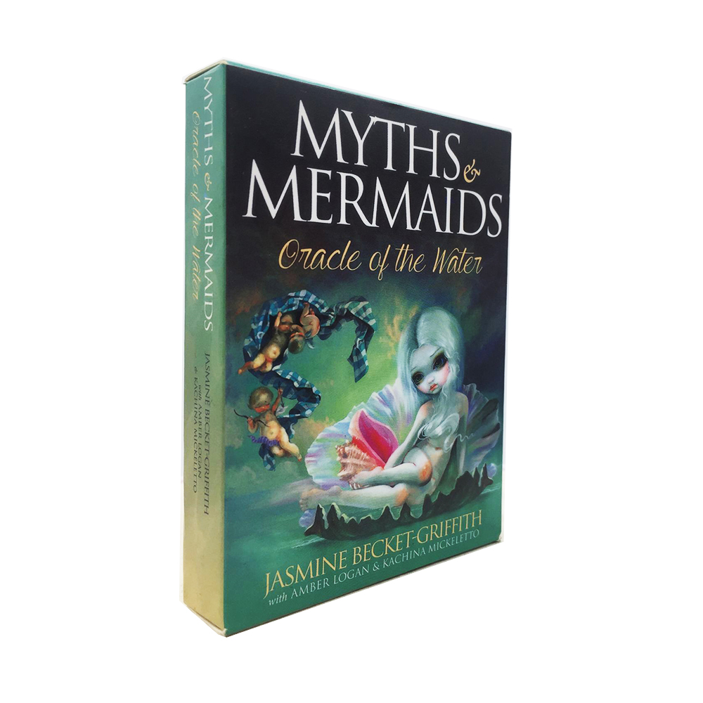 神話人魚神諭卡Myths Mermaids Oracle of the Water-魔法塔羅