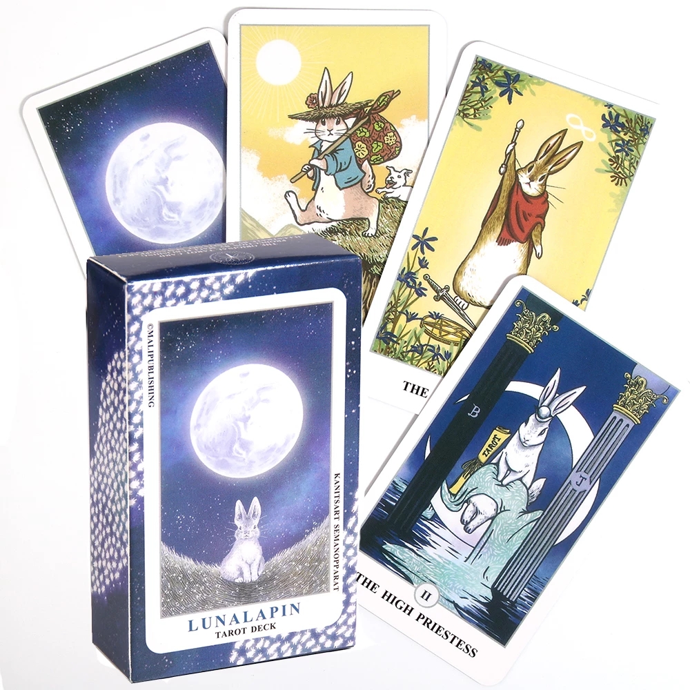 兔子塔羅牌Lunalapin Rabbit Tarot-魔法塔羅