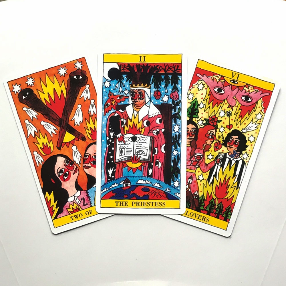 火地島塔羅牌Tarot del Fuego-魔法塔羅