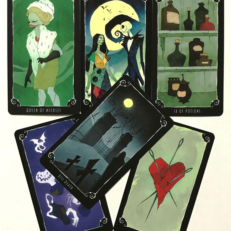 聖誕夜驚魂塔羅牌Nightmare Befores Christmas Tarot-魔法塔羅