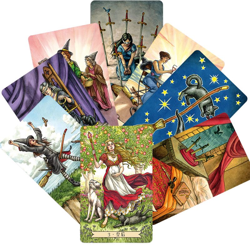 女巫塔羅中文簡體套裝Everyday Witch Tarot-魔法塔羅