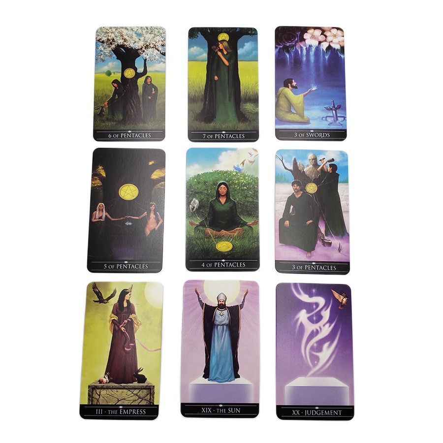 光芒指引塔羅牌Silver Witchcraft Tarot-魔法塔羅