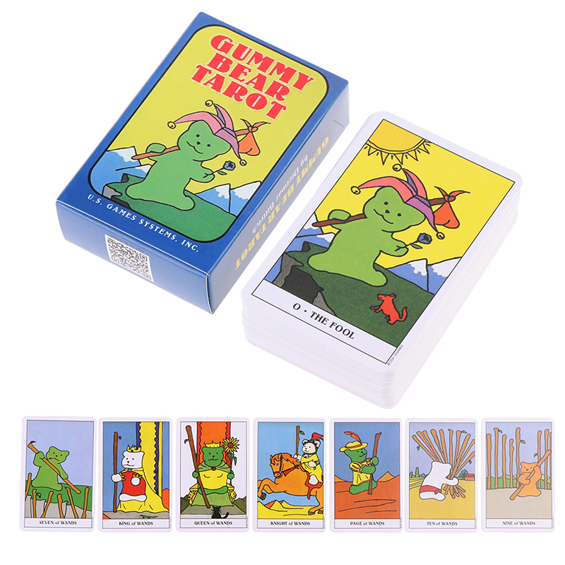 小熊軟糖塔羅牌Gummy Bear Tarot-魔法塔羅