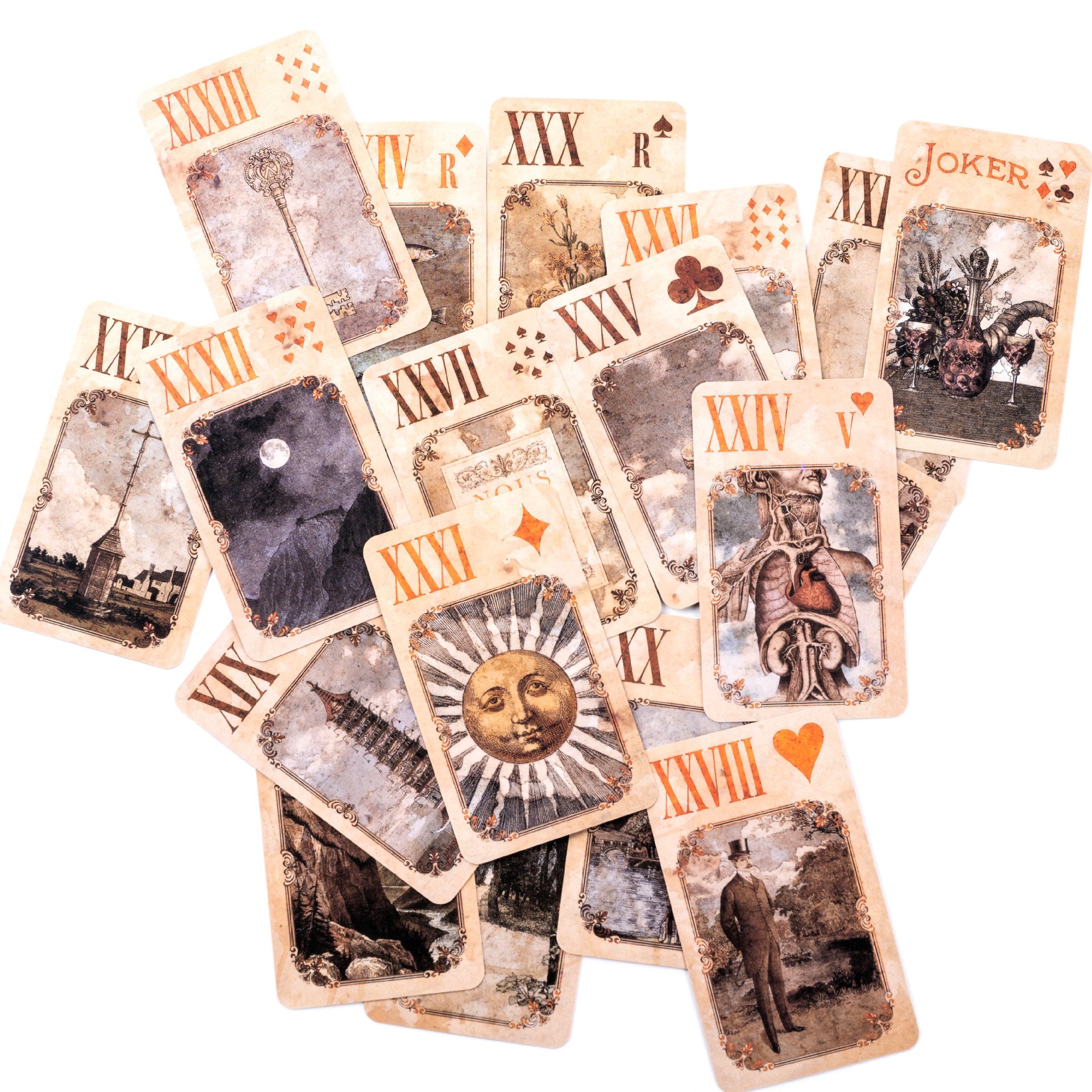 尼爾雷諾曼羅斯洛普利諾曼Lothrop Lenormand -魔法塔羅