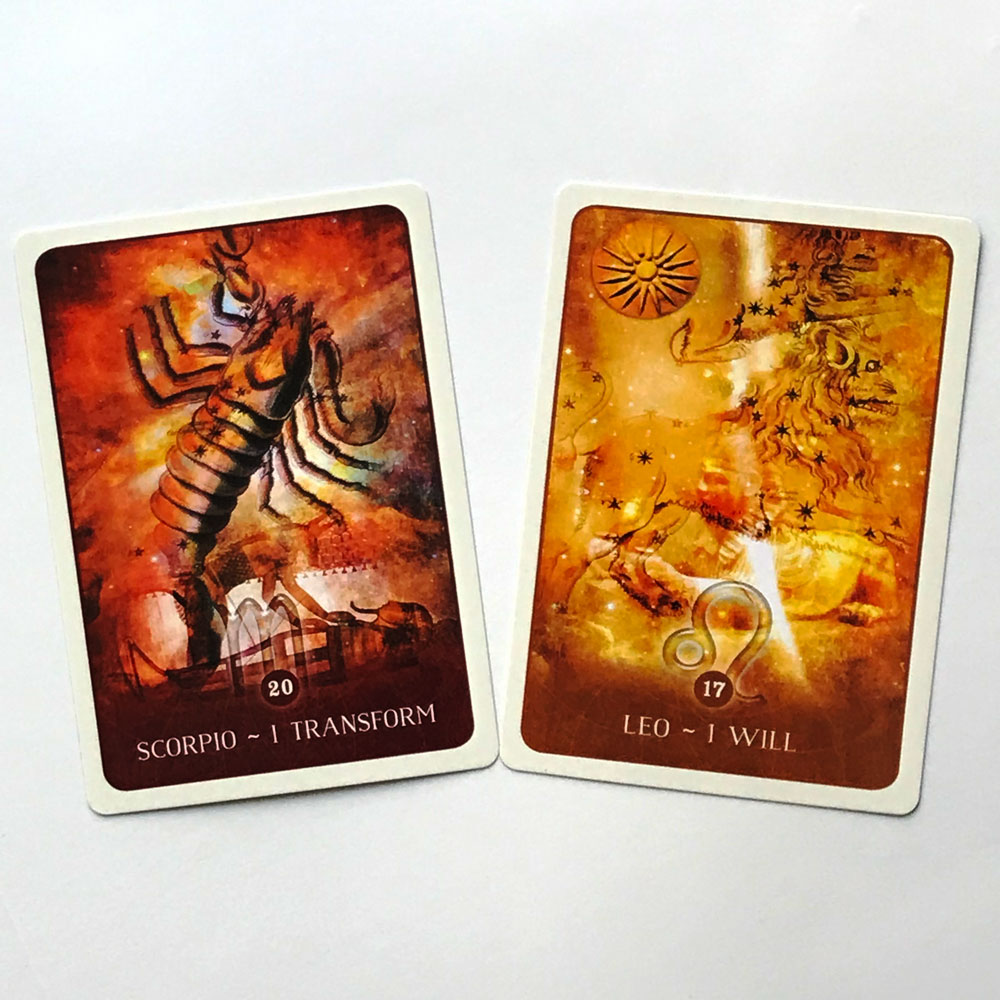 黑月星座神諭卡Black Moon Astrology Cards-魔法塔羅