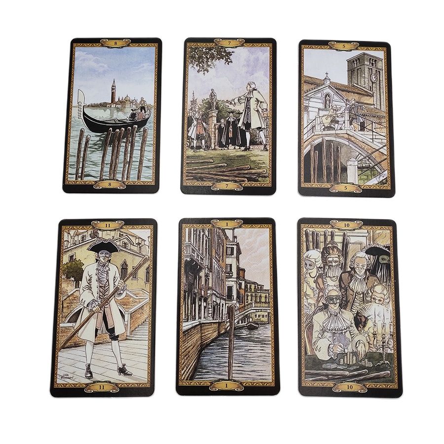 卡薩諾瓦風流子塔羅牌Tarot of Casanova-魔法塔羅