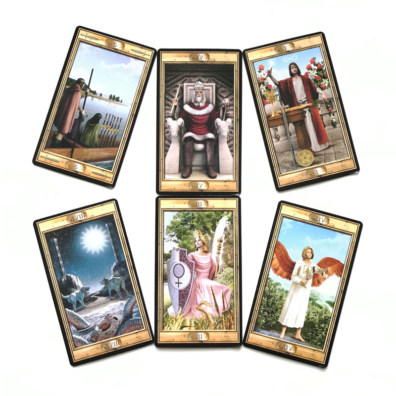 圖匙塔羅牌Pictorial Key Tarot-魔法塔羅