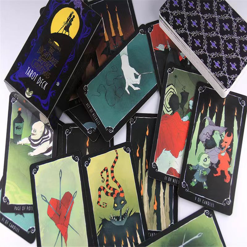 聖誕夜驚魂塔羅牌Nightmare Befores Christmas Tarot-魔法塔羅