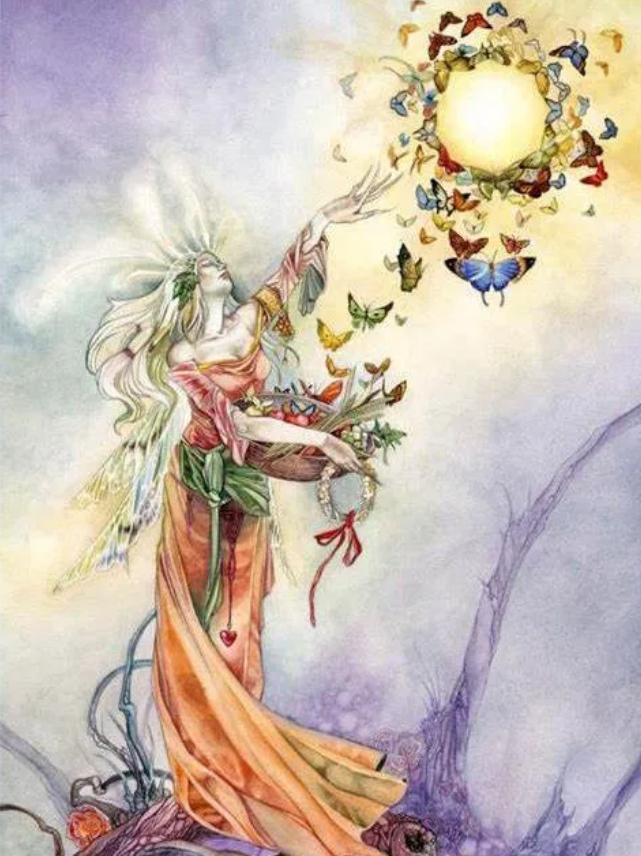 七脈輪對應的塔羅牌