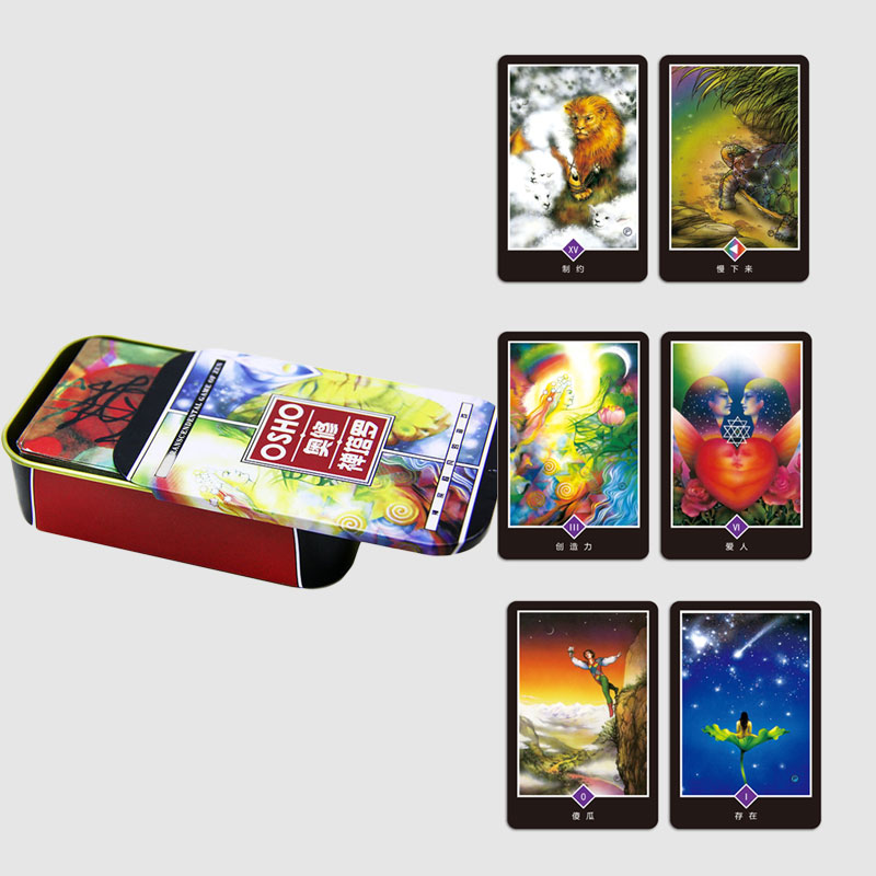 奧修禪塔羅-鐵盒版Osho Zen Tarot-魔法塔羅