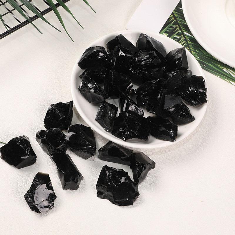 黑水晶天然原石-魔法塔羅