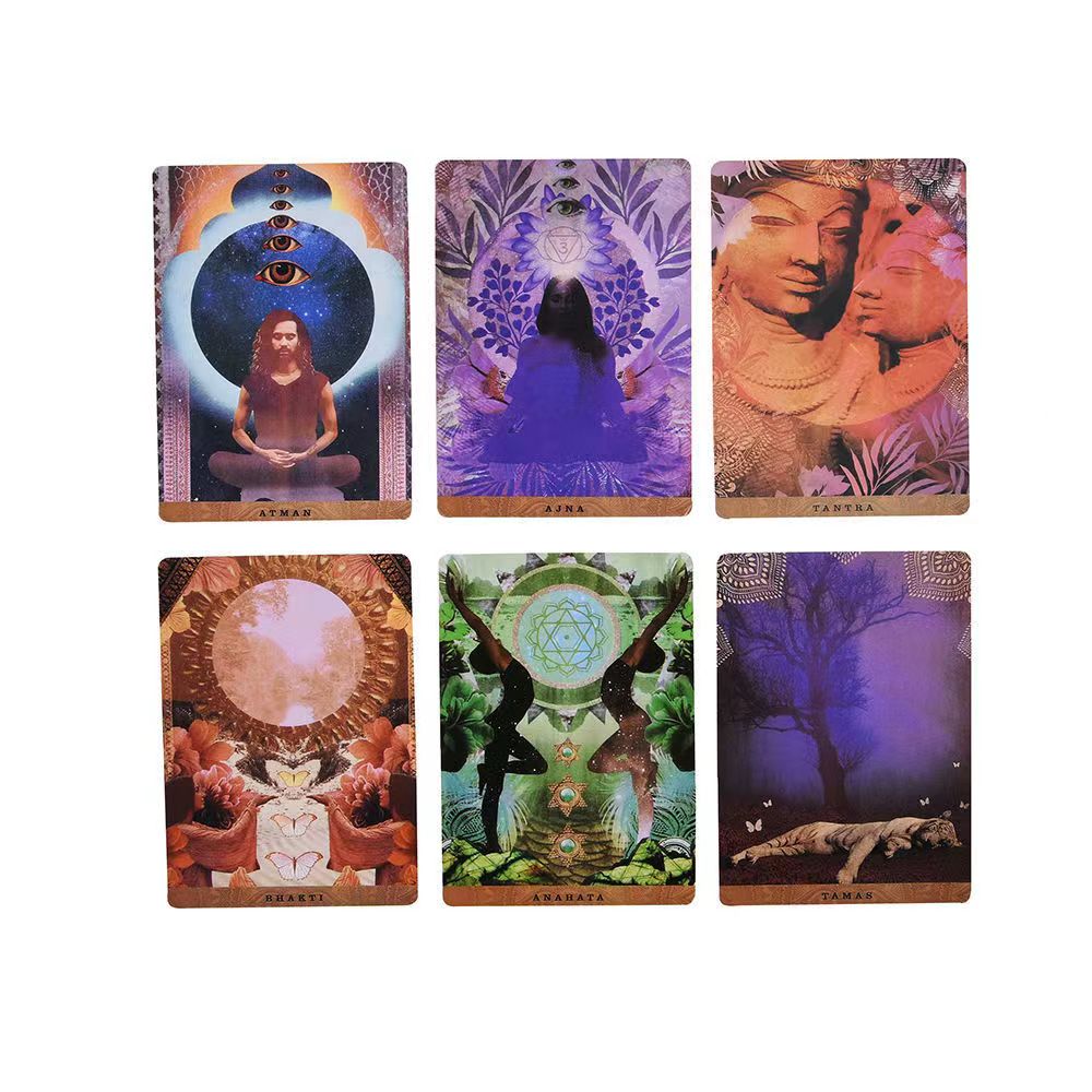 瑜伽之路神諭卡A Yogic Path Oracle-魔法塔羅