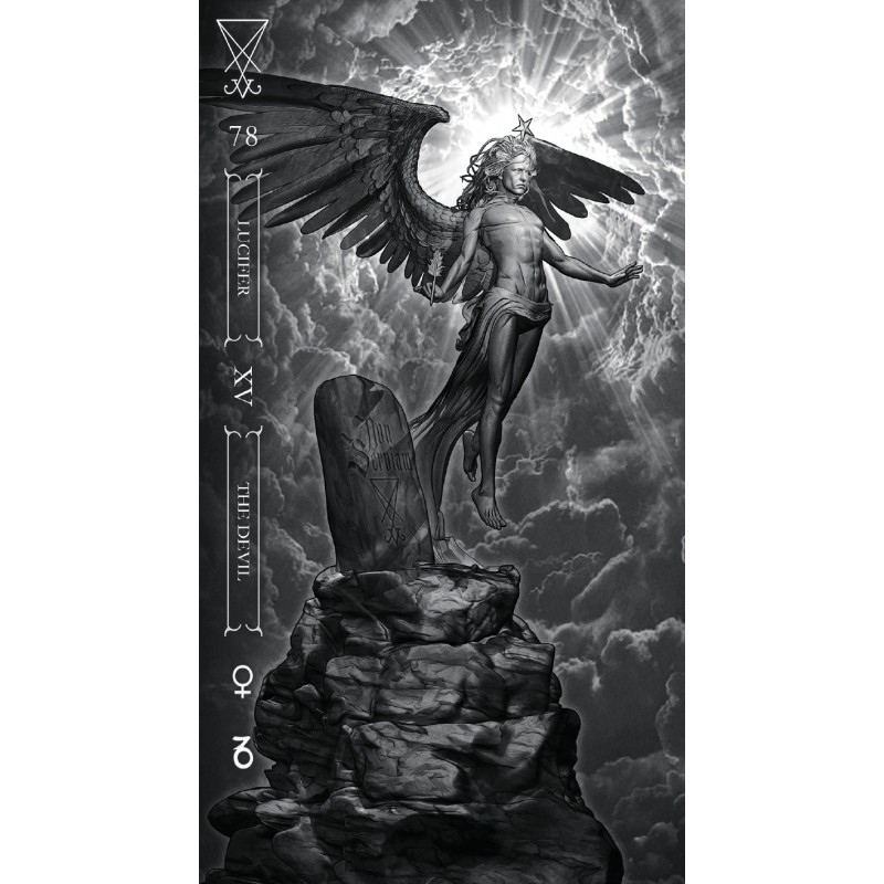 黑暗哥特所羅門塔羅牌Goetia tarot in darkness-魔法塔羅