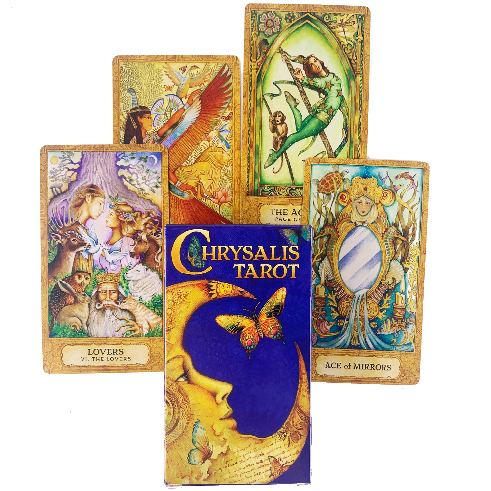 羽化成蝶塔羅牌Chrysalis Tarot-魔法塔羅
